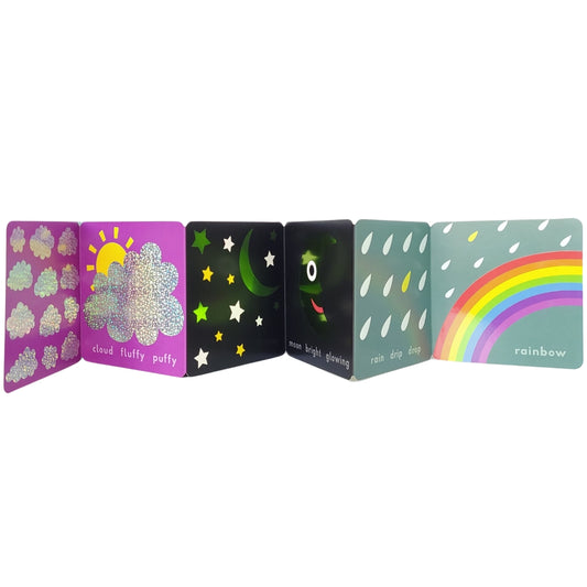 Look, Touch, Learn: Sky (A Tummy Time Book)