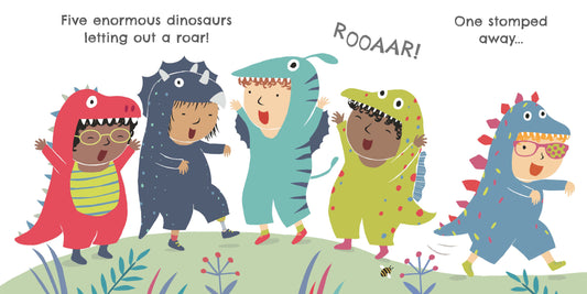 Baby Rhyme Time: Five Enormous Dinosaurs