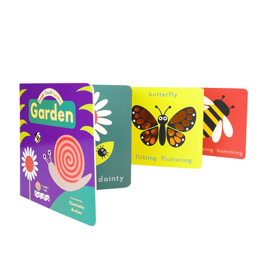 Look, Touch, Learn: Garden (A Tummy Time Book)