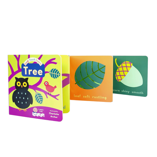 Look, Touch, Learn: Tree (A Tummy Time Book)