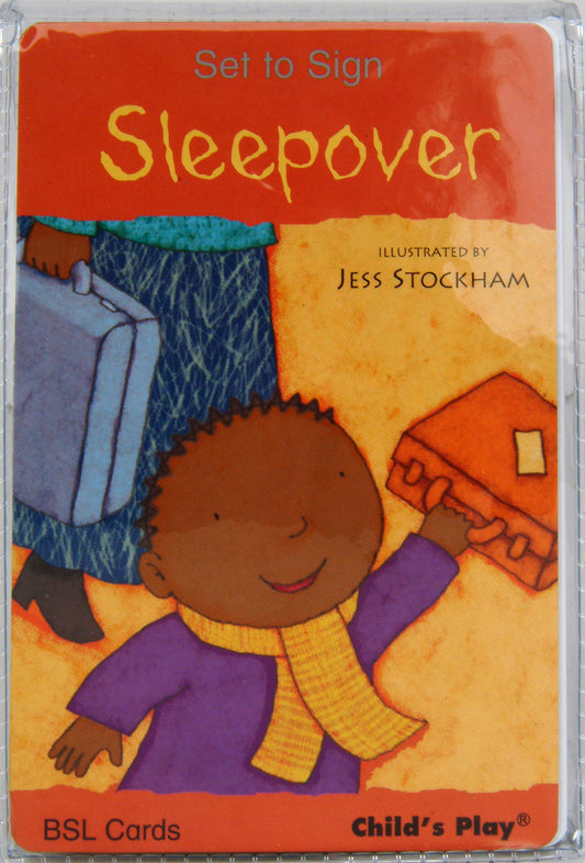 Sleepover: BSL Cards