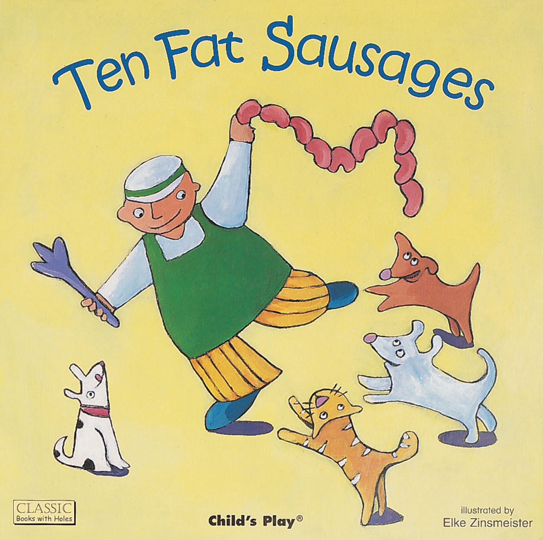 Books with Holes: Ten Fat Sausages (Big Book Edition) – Child's Play