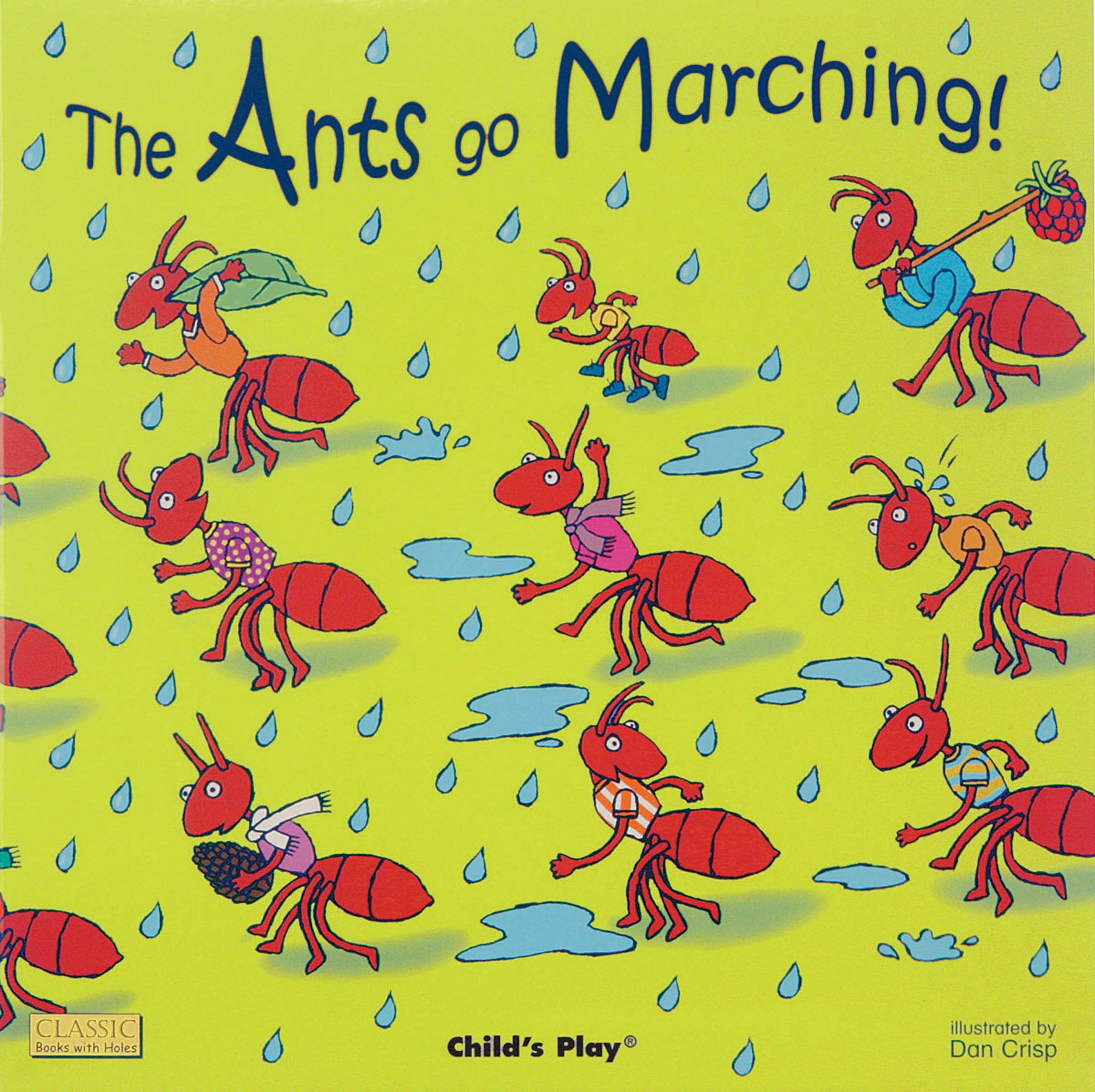 516 The Ants go Marching 穴開き仕掛け音声絵本 Books with Holes: The Ants Go Marching (Board Book Edition