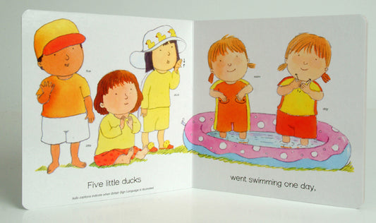 Five Little Ducks: BSL