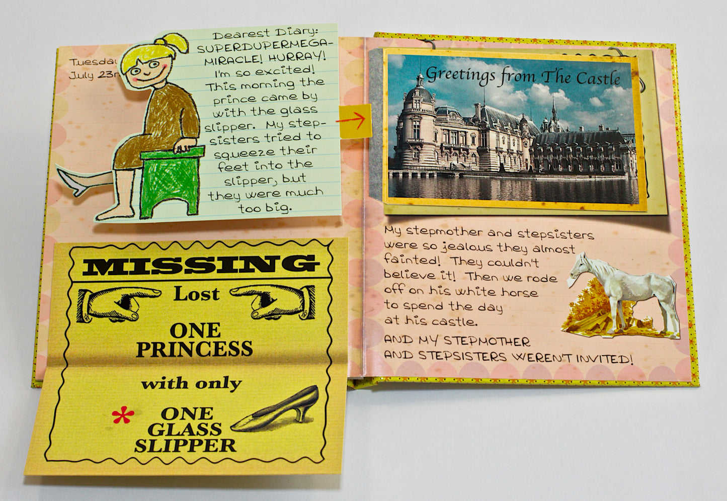 My Secret Scrapbook Diary: Cinderella