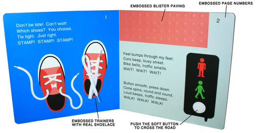 Off to the Park! (Tactile Book)