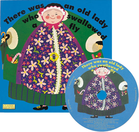 There Was an Old Lady Who Swallowed a Fly (Softcover and CD Edition)