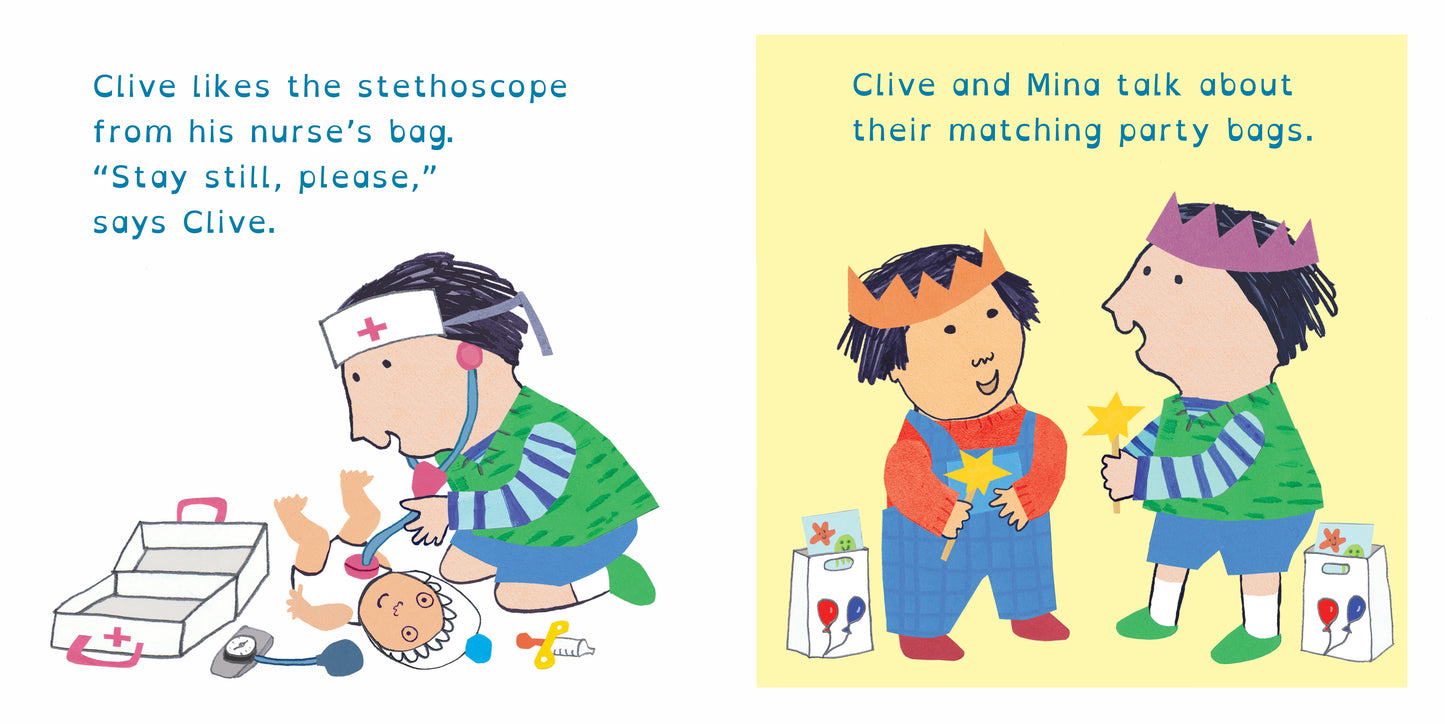 All About Clive: Clive and his Bags