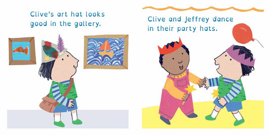 All About Clive: Clive and his Hats