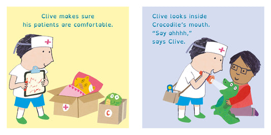 Clive's Jobs: Clive is a Nurse