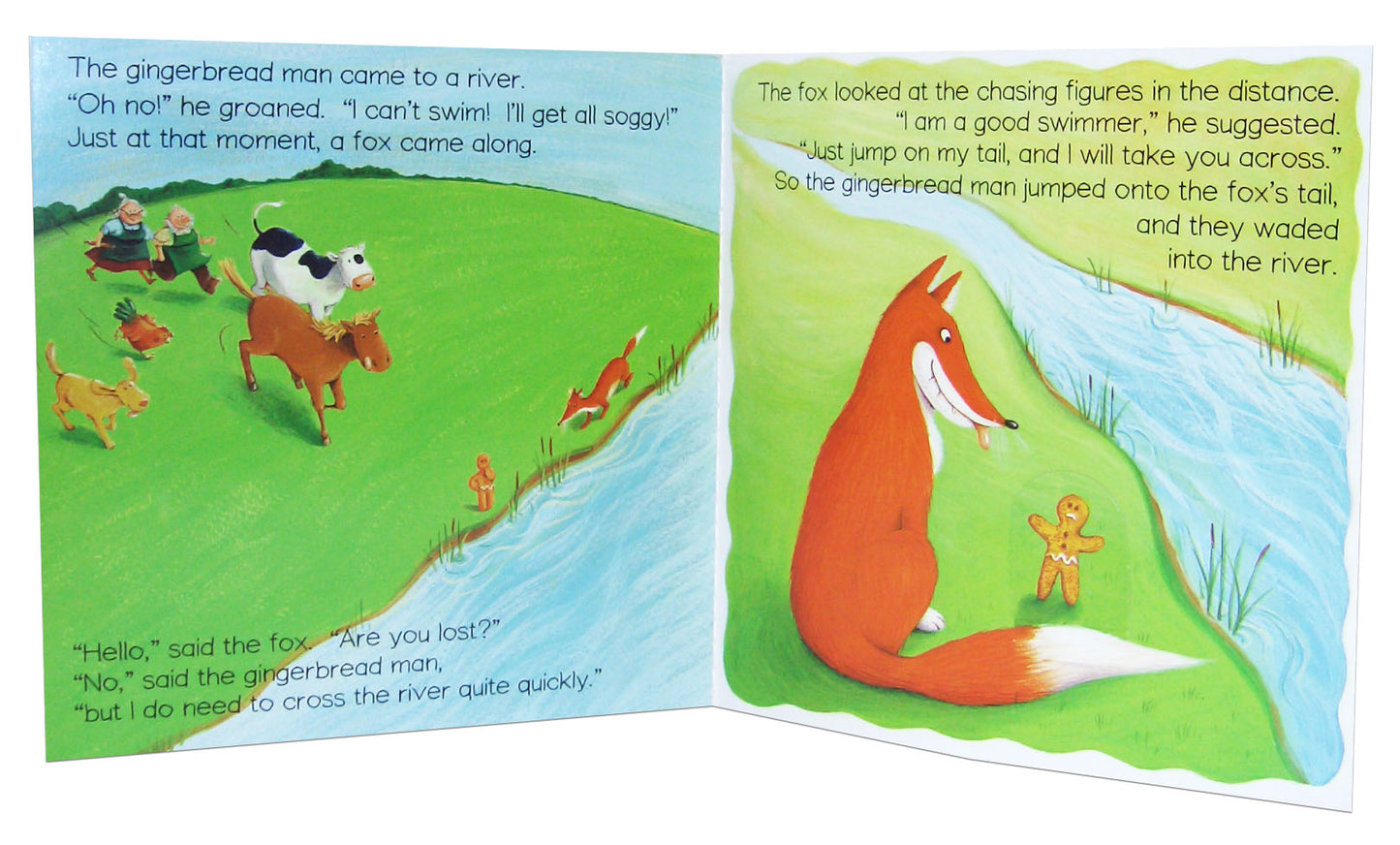 The Gingerbread Man (Softcover and CD Edition)
