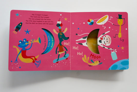 Books with Holes: Hey Diddle Diddle (Softcover and CD Edition)