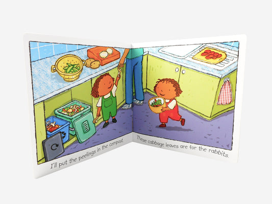 Helping Hands: Recycling!