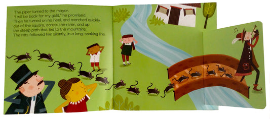 Flip-Up Fairy Tales: The Pied Piper of Hamelin (Softcover and CD Edition)