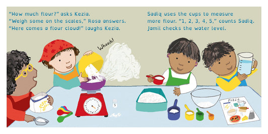 Rosa's Workshop: Rosa's Big Pizza Experiment