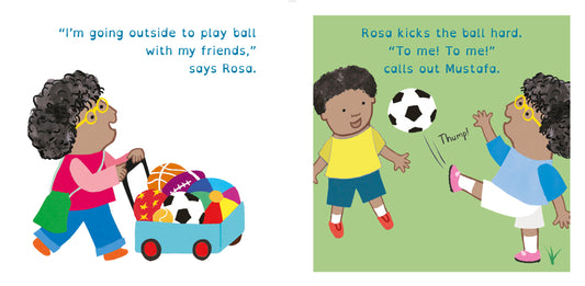 All About Rosa: Rosa Plays Ball