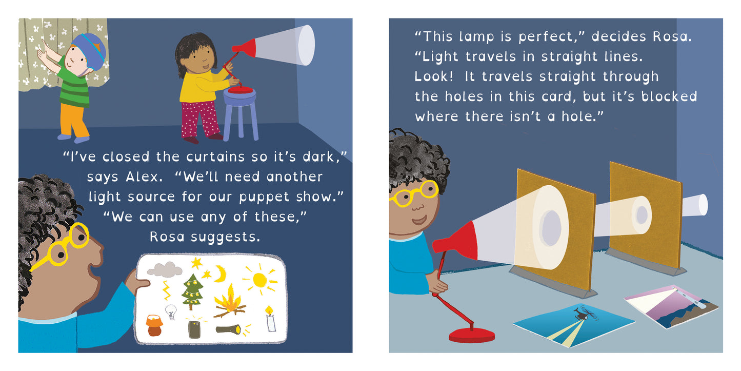 Rosa's Workshop: Rosa's Big Shadow Puppet Experiment