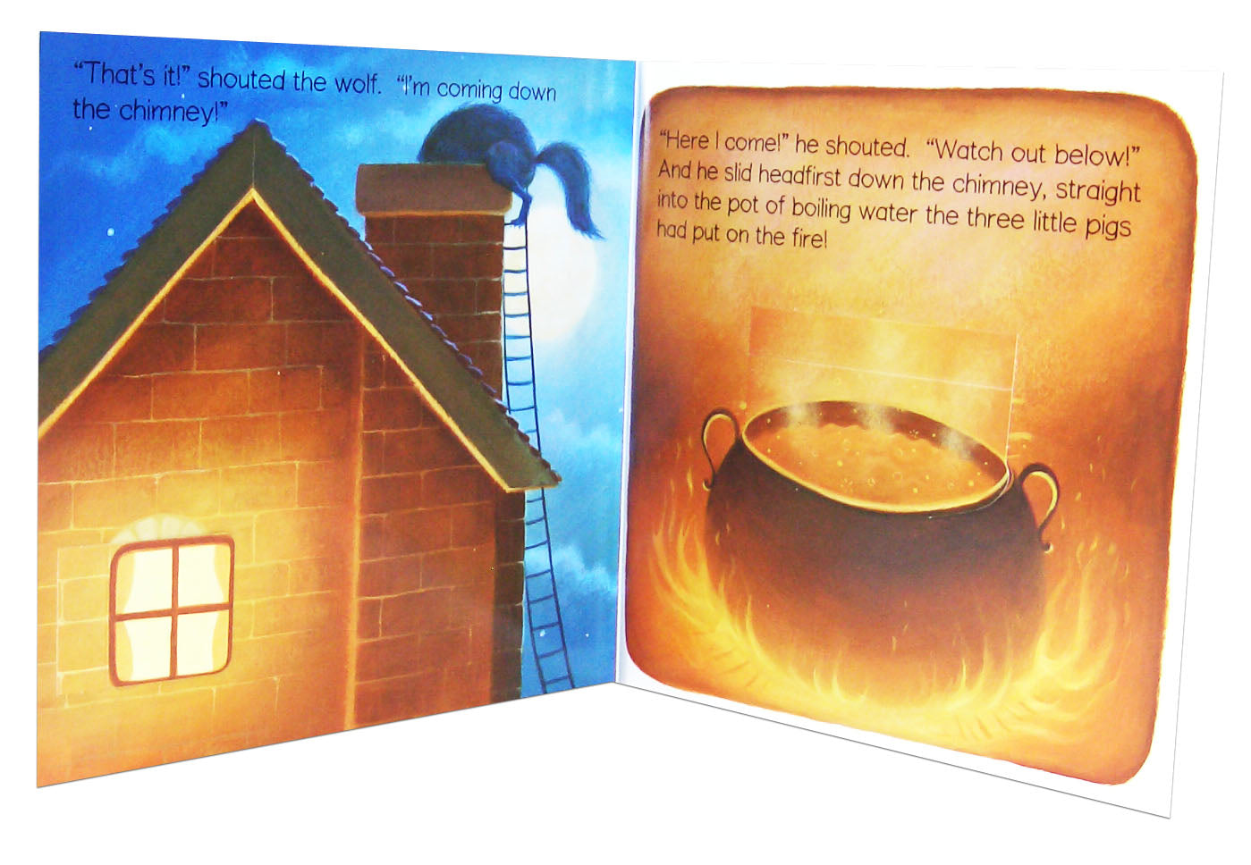Three Little Pigs (Softcover and CD Edition)