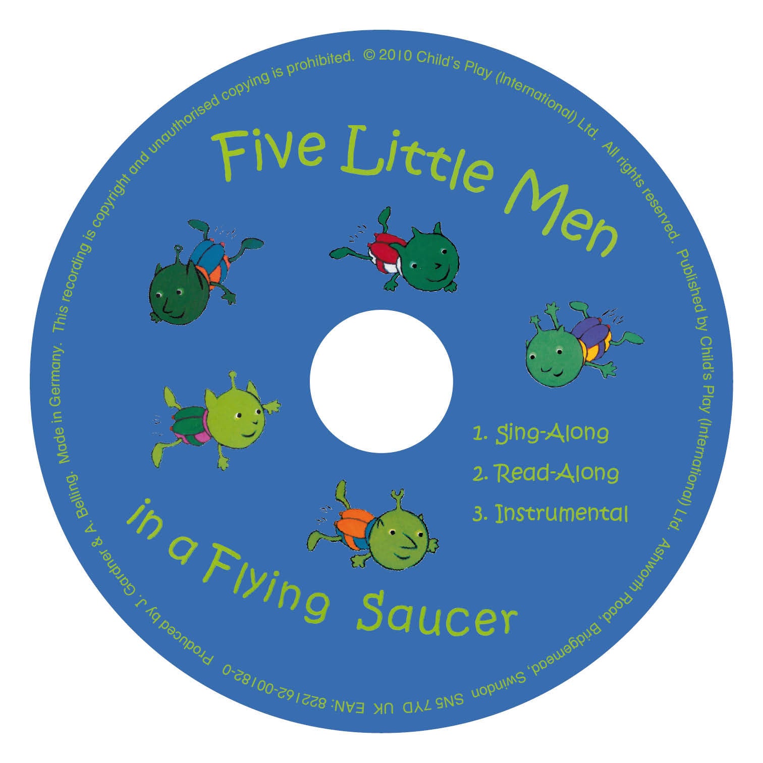 Five Little Men in a Flying Saucer CD
