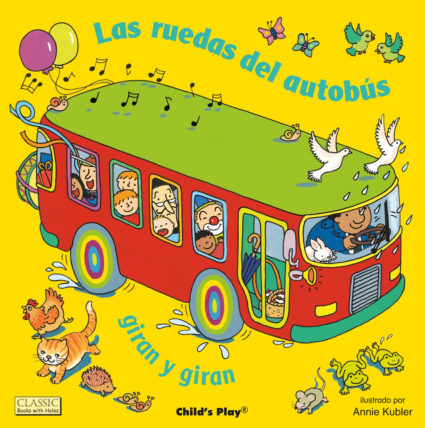 Las ruedas del autobús giran y giran (Big Book Edition)