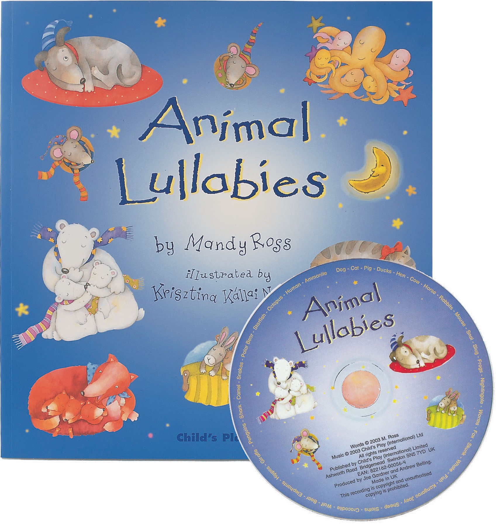 Animal Lullabies (Softcover and CD Edition)