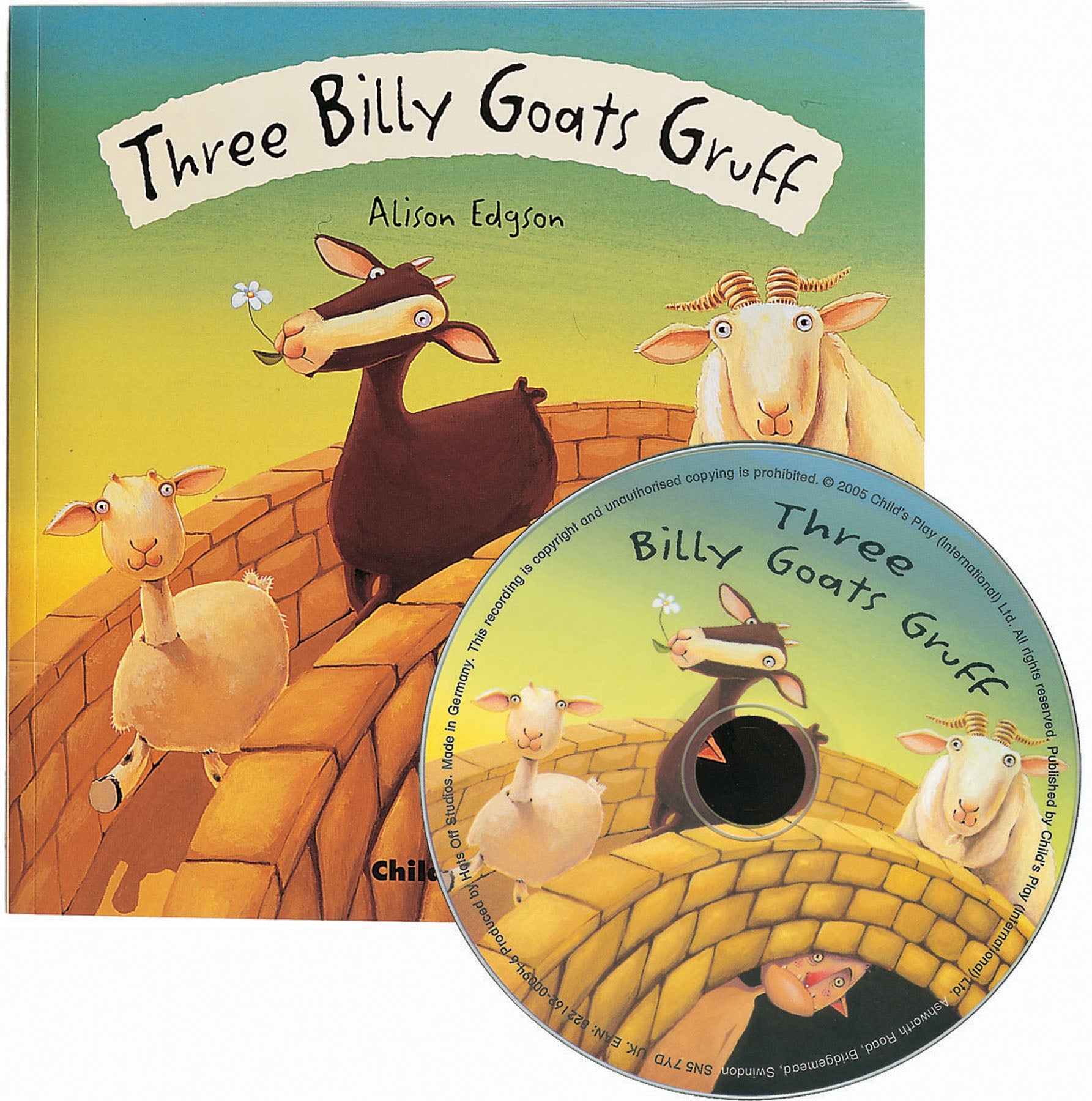 Three Billy Goats Gruff (Softcover and CD Edition)
