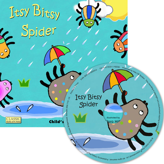 Itsy Bitsy Spider (Softcover and CD Edition)