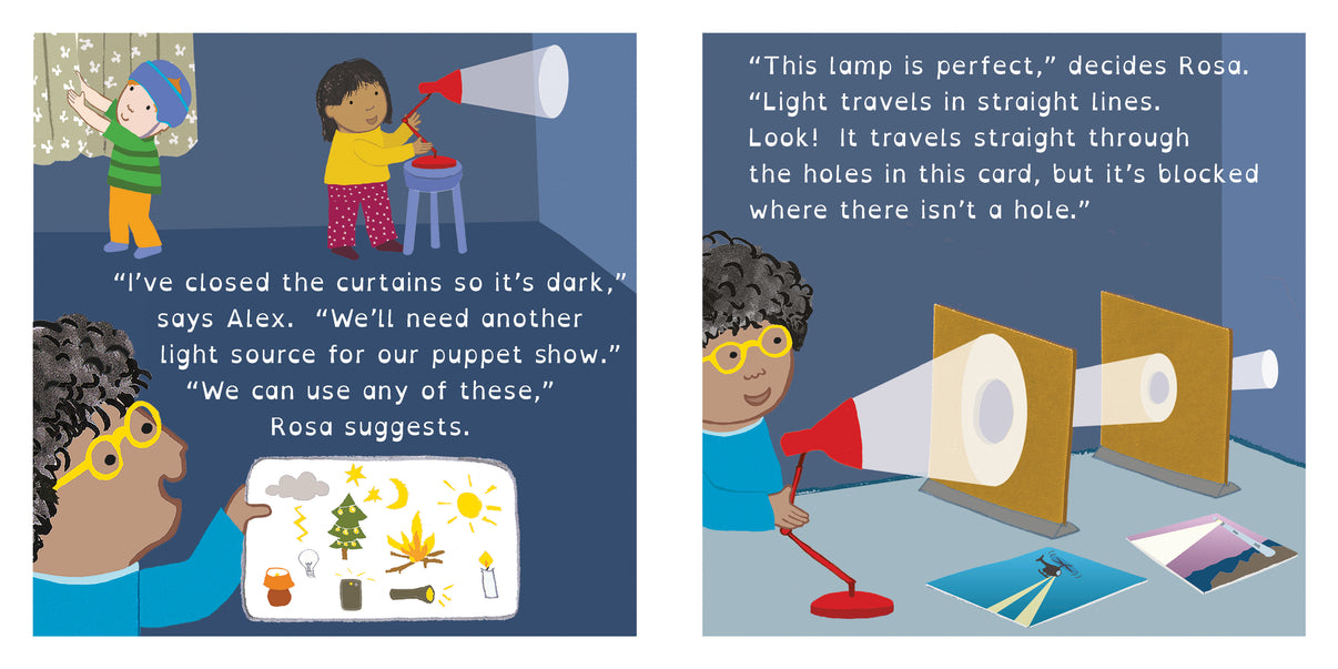 Rosa's Workshop: Rosa's Big Shadow Puppet Experiment – Child's Play