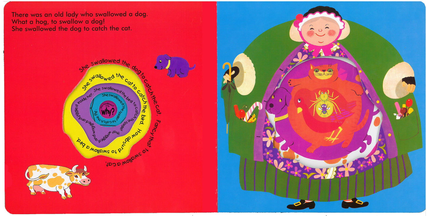 There Was an Old Lady Who Swallowed a Fly (Softcover and CD Edition)